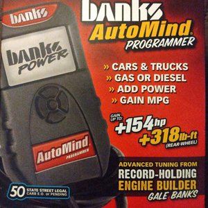 Banks AutoMind Programmer Ford GM Dodge Jeep diesel and gas PN66100